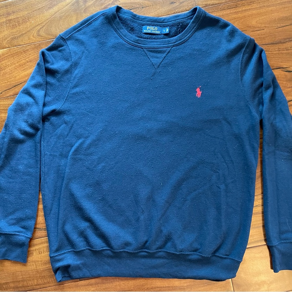 Polo Ralph Lauren Sweatshirt Navy Large